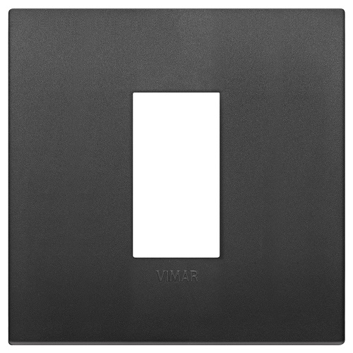 Placca 2m Tecnopolimero Nero